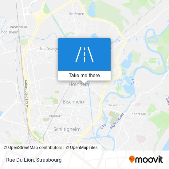 Rue Du Lion map
