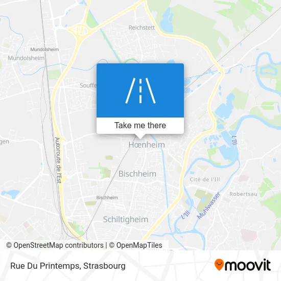 Rue Du Printemps map