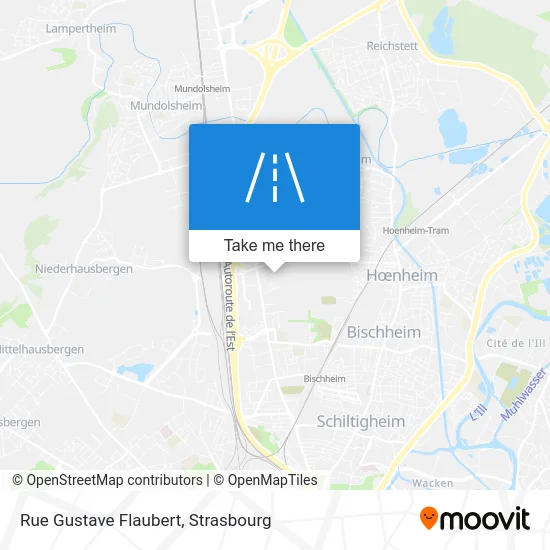 Rue Gustave Flaubert map