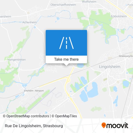Rue De Lingolsheim map