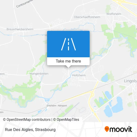Rue Des Aigles map