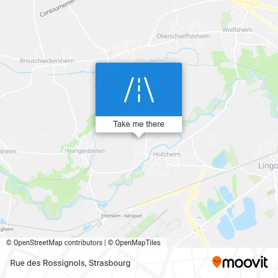 Rue Des Rossignols map