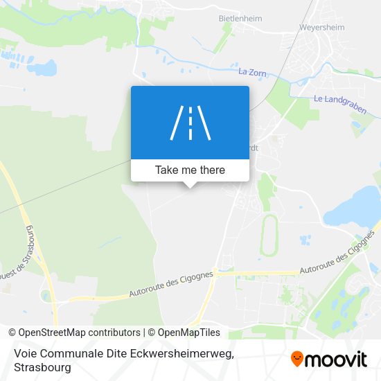 Voie Communale Dite Eckwersheimerweg map