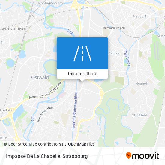 Impasse De La Chapelle map