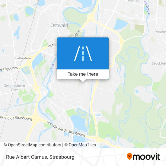 Rue Albert Camus map