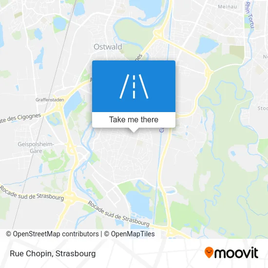 Rue Chopin map