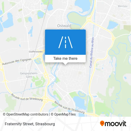 Rue De La Fraternité map