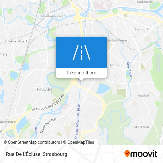 Rue De L'Écluse map