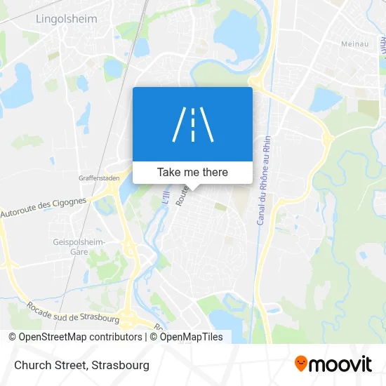 Rue De L'Église map