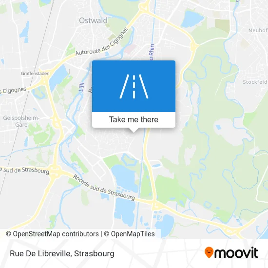 Rue De Libreville map