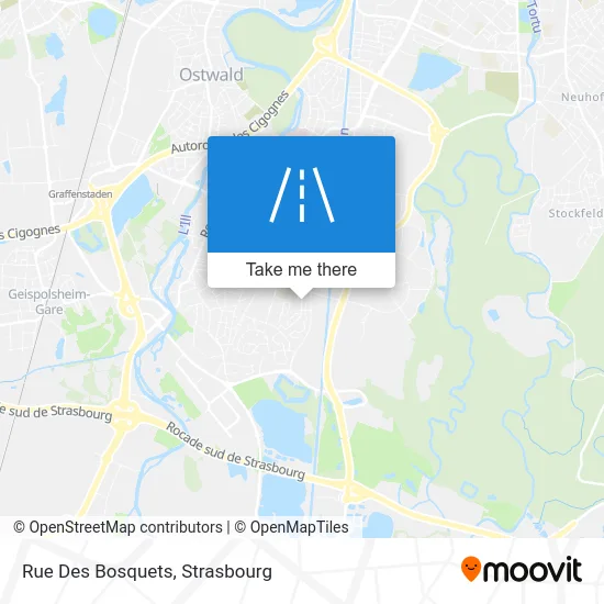 Rue Des Bosquets map