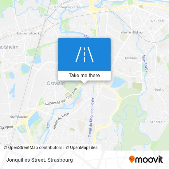 Rue Des Jonquilles map
