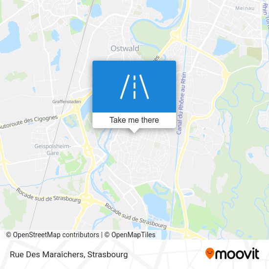 Rue Des Maraîchers map