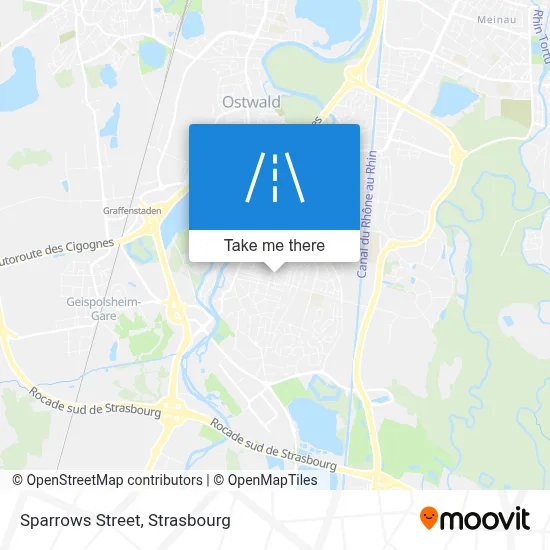 Rue Des Moineaux map