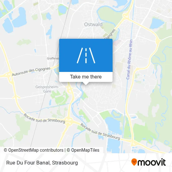 Rue Du Four Banal map