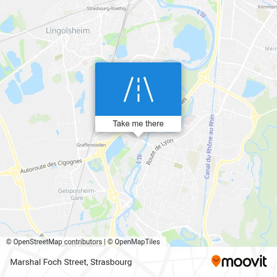 Rue Du Maréchal Foch map