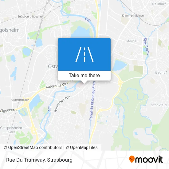 Rue Du Tramway map