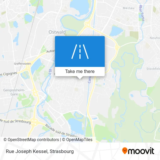 Rue Joseph Kessel map