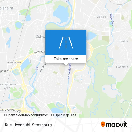 Rue Lixenbuhl map