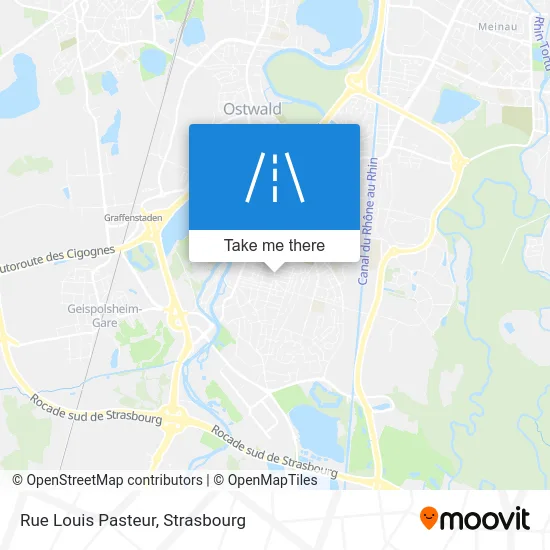 Rue Louis Pasteur map