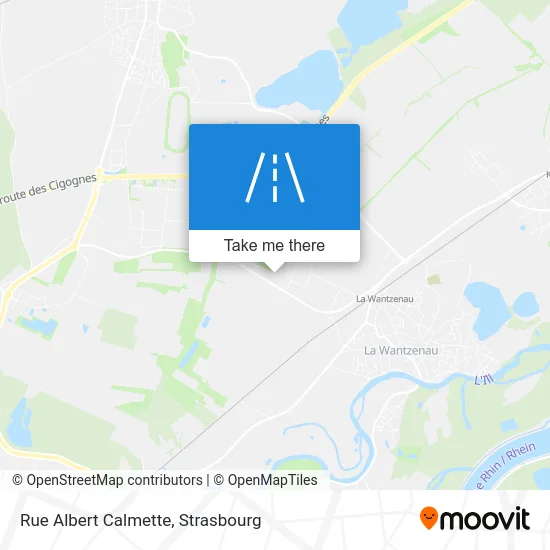 Rue Albert Calmette map