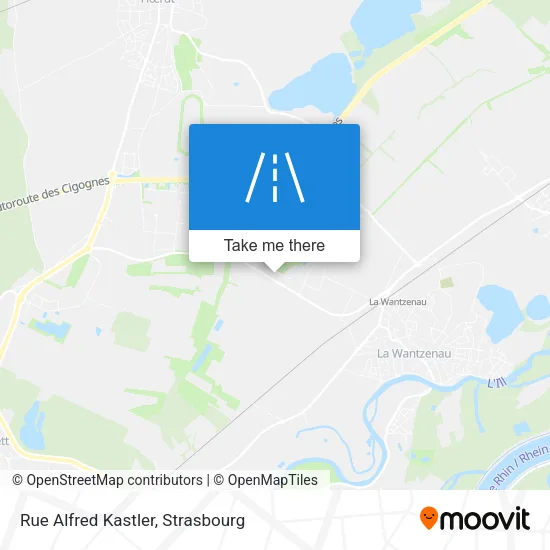 Rue Alfred Kastler map