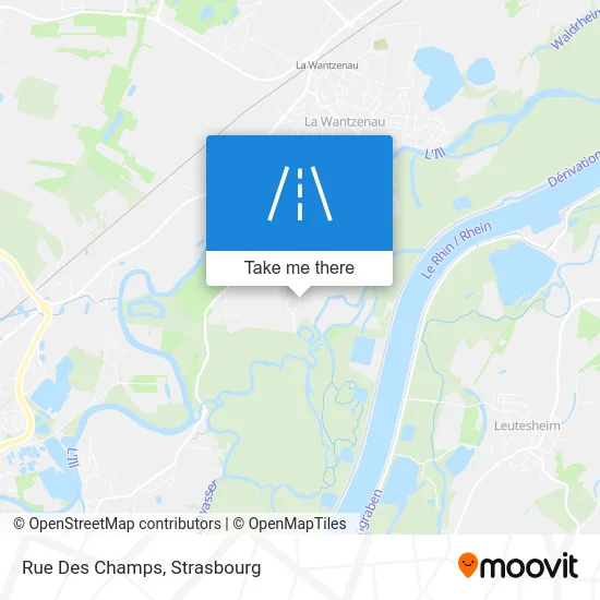 Rue Des Champs map