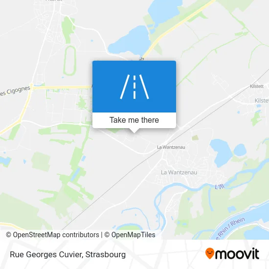 Rue Georges Cuvier map