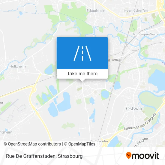 Rue De Graffenstaden map