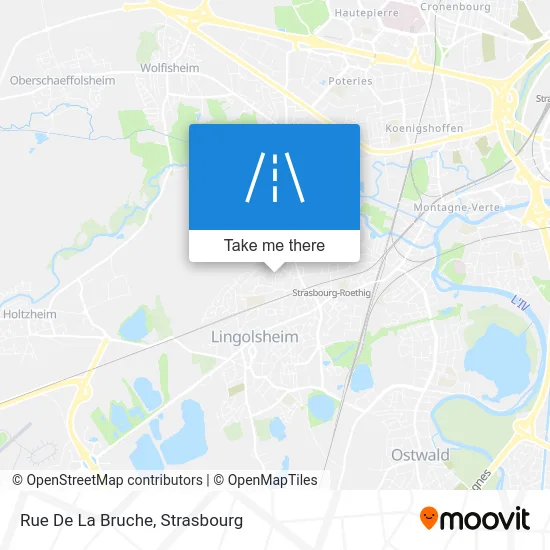 Rue De La Bruche map