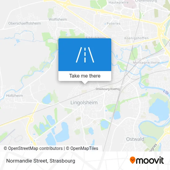 Rue De Normandie map