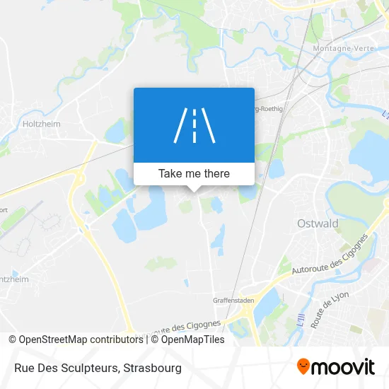 Rue Des Sculpteurs map