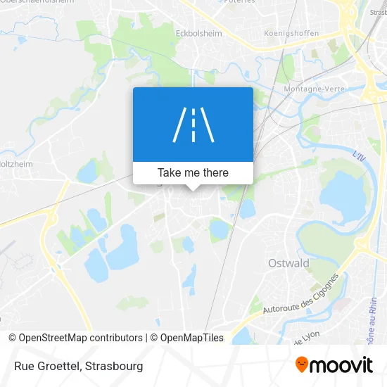 Rue Groettel map