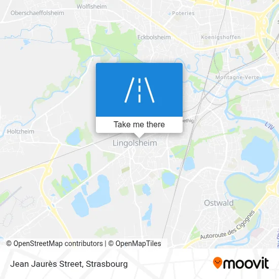 Rue Jean Jaurès map