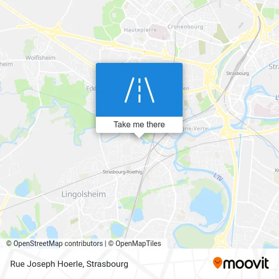 Rue Joseph Hoerle map