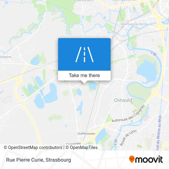 Rue Pierre Curie map
