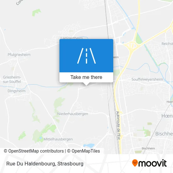 Rue Du Haldenbourg map