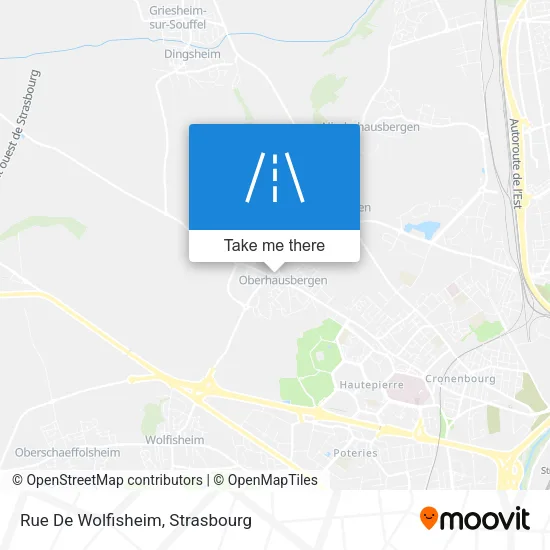 Rue De Wolfisheim map