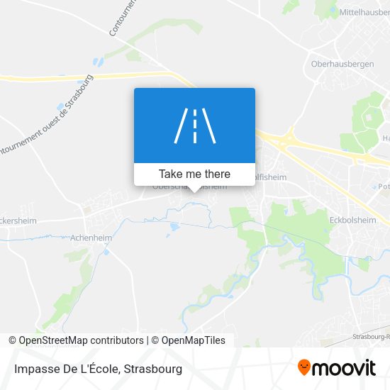 Impasse De L'École map