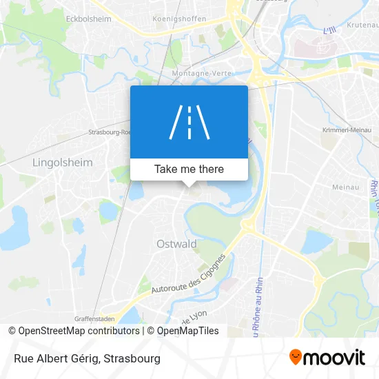 Rue Albert Gérig map