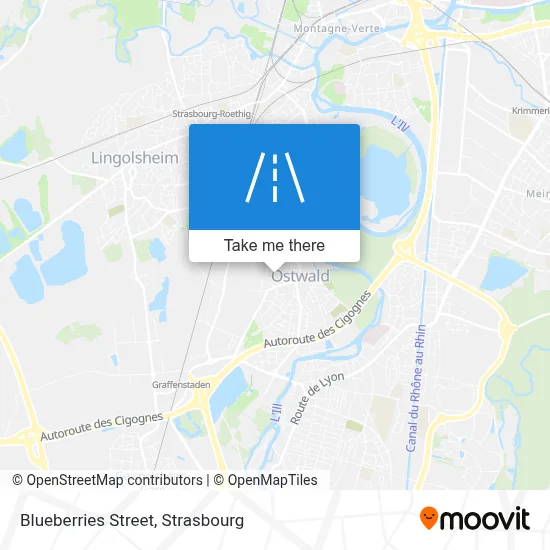 Rue Des Airelles map