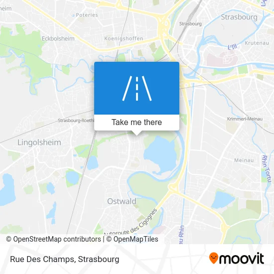 Rue Des Champs map