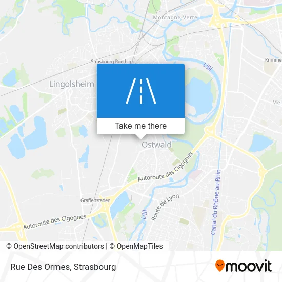 Rue Des Ormes map