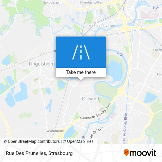 Rue Des Prunelles map