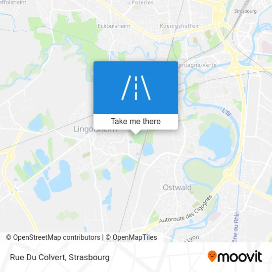 Mapa Rue Du Colvert