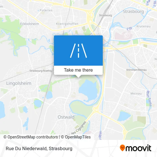 Rue Du Niederwald map