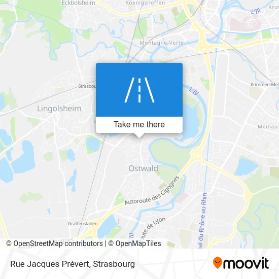 Rue Jacques Prévert map