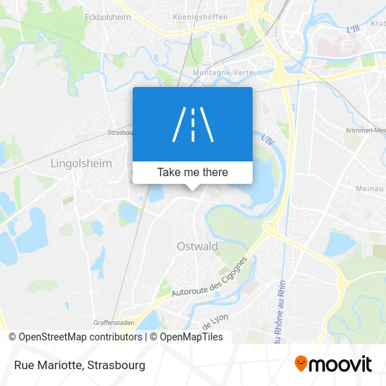 Rue Mariotte map
