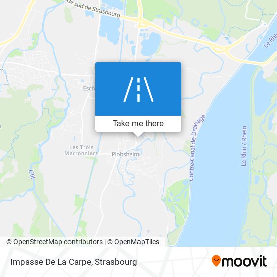 Impasse De La Carpe map