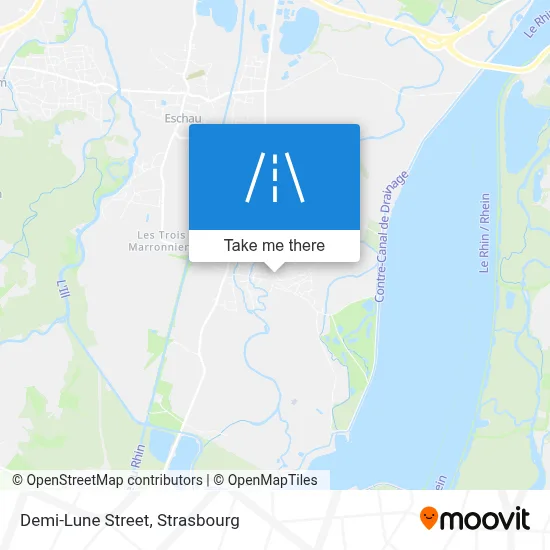 Rue De La Demi-Lune map